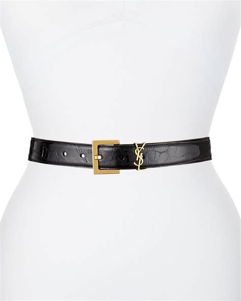 second hand ysl belt|ysl belt size chart.